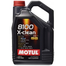 MOTUL 8100 X-CLEAN, SAE 5W-40, 5L